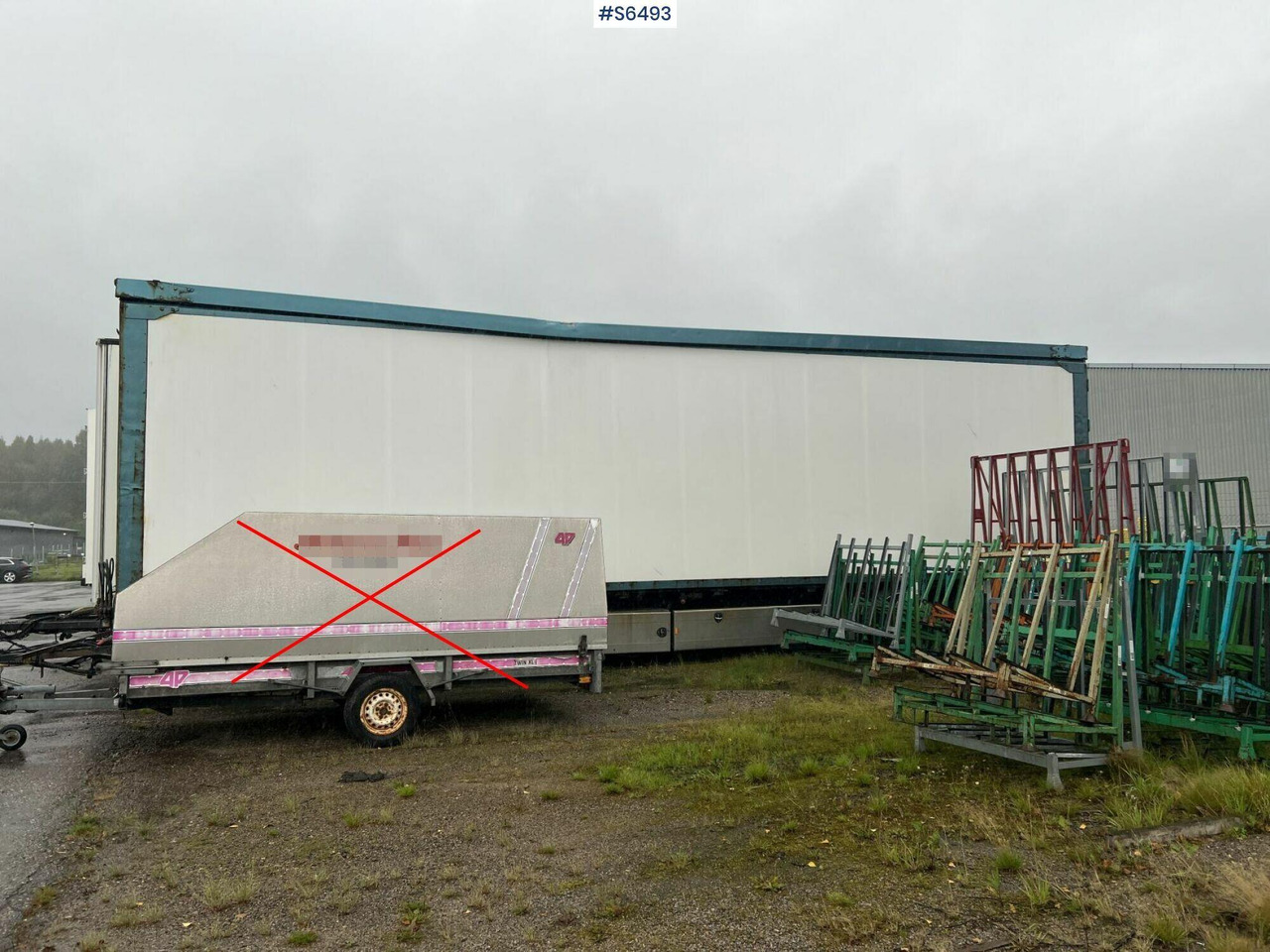 BOX TRAILER EKSJÖVAGNEN FS 18-20 - Closed box trailer: picture 1 BOX TRAILER EKSJÖVAGNEN FS 18-20 - Closed box trailer: picture 1