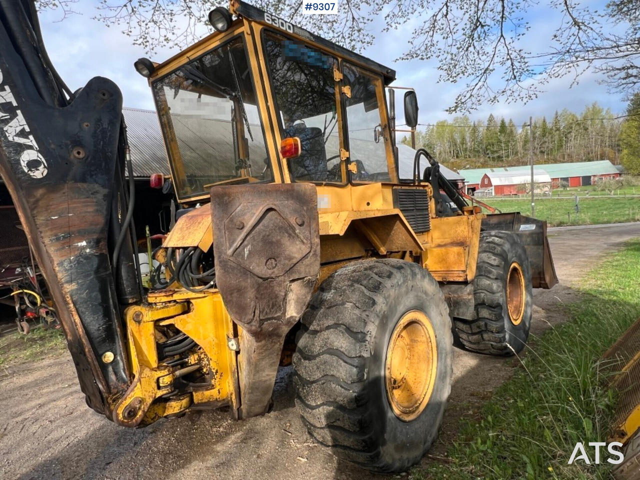Backhoe loader VOLVO BM 6300 - Backhoe loader: picture 4 Backhoe loader VOLVO BM 6300 - Backhoe loader: picture 4