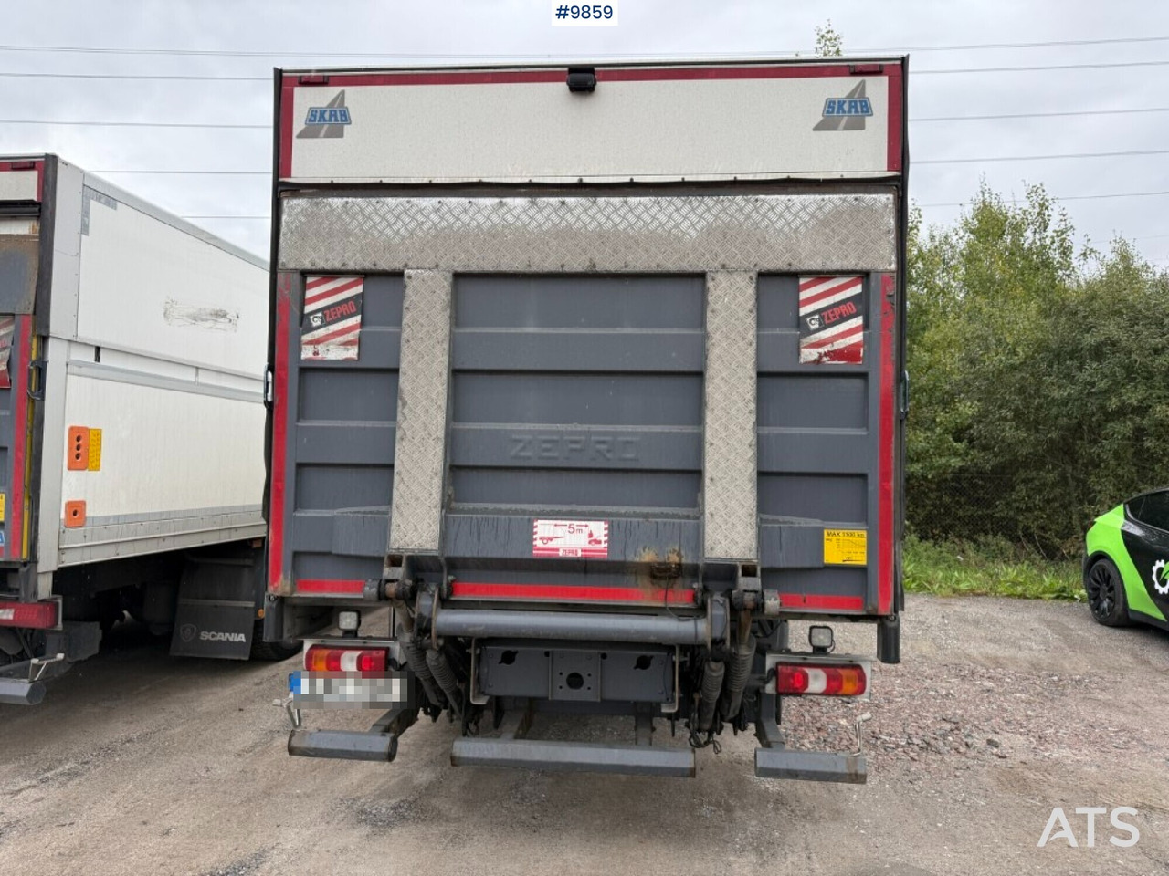 Box truck Box Truck Mercedes Benz Atego 1524 with openable side: picture 8