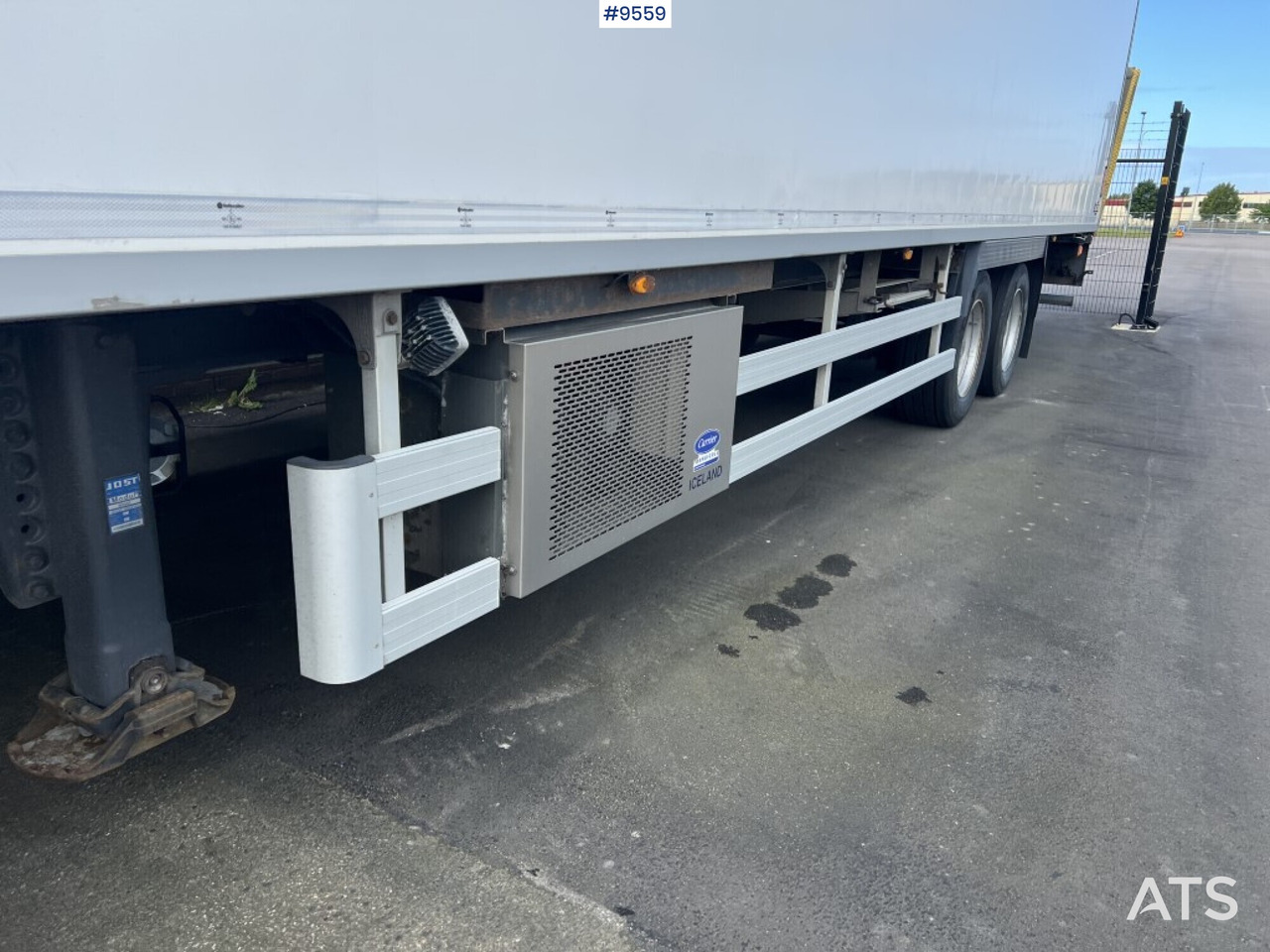 Closed box trailer Container trailer Chereau CSD2 with Dolly: picture 19