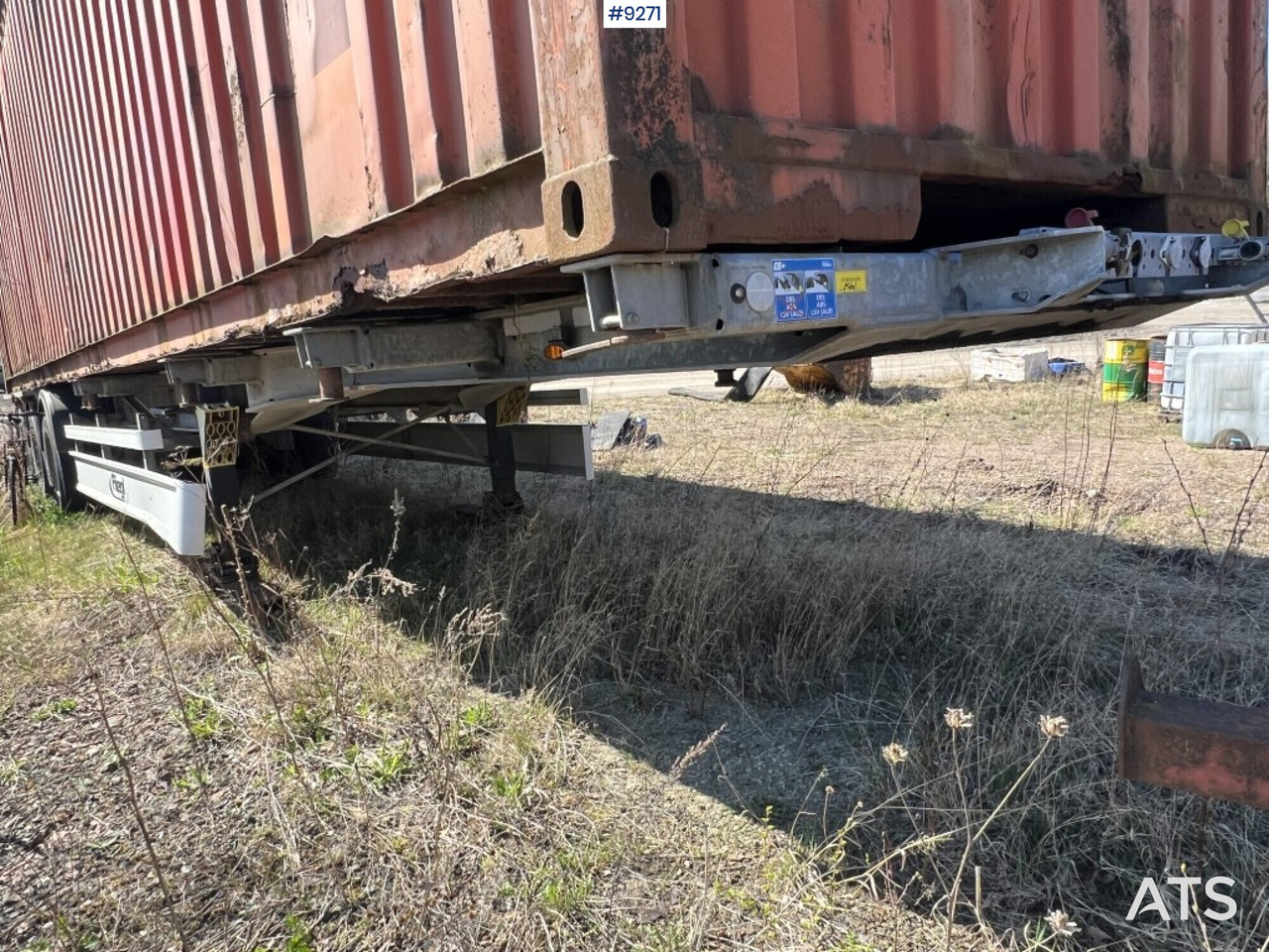 Container trailer- FLIEGL - Container transporter/ Swap body semi-trailer: picture 5 Container trailer- FLIEGL - Container transporter/ Swap body semi-trailer: picture 5