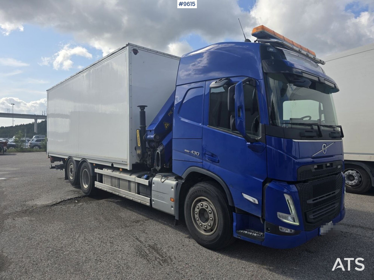 Crane Truck Volvo FM 62TR - Crane truck, Box truck: picture 2 Crane Truck Volvo FM 62TR - Crane truck, Box truck: picture 2