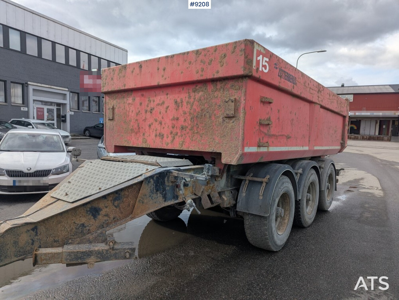 Dump / dozer truck Mercedes Benz Arocs 3251 8X4 with tipper wagon - Tipper: picture 4 Dump / dozer truck Mercedes Benz Arocs 3251 8X4 with tipper wagon - Tipper: picture 4