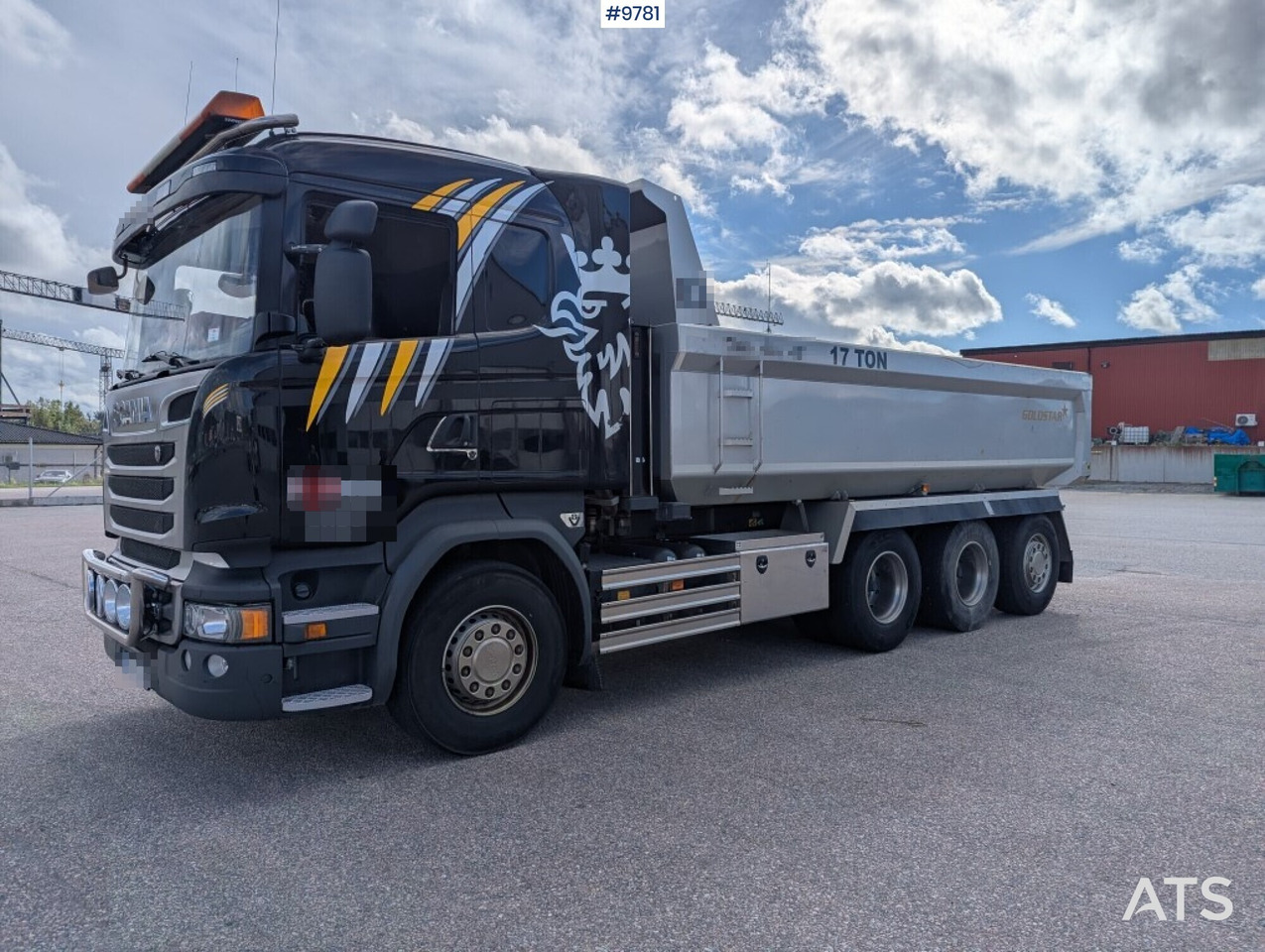 Dump truck Scania R520 8X4 - Tipper: picture 1 Dump truck Scania R520 8X4 - Tipper: picture 1