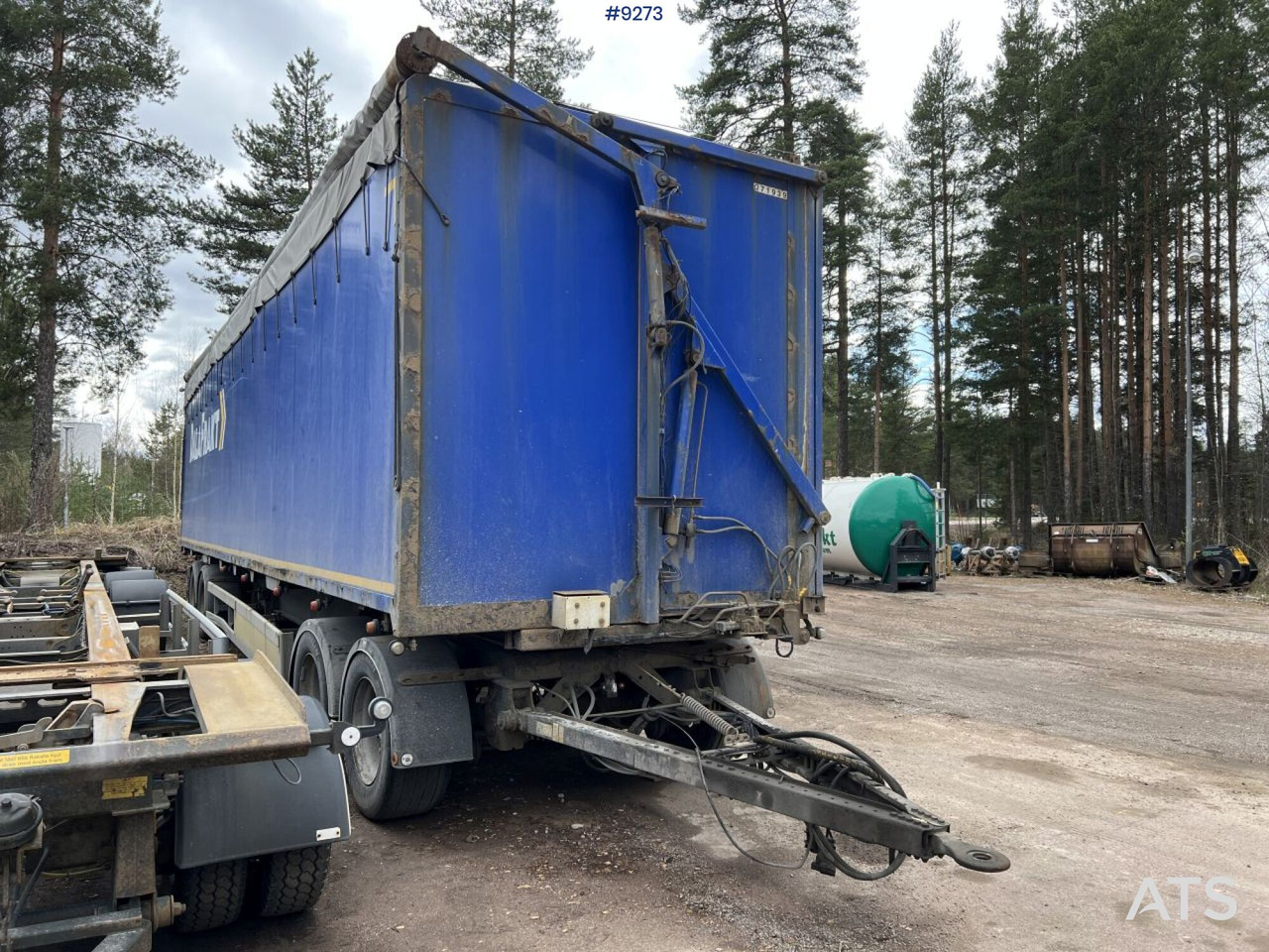 EKSJÖVAGNEN FS 18-18 CHIPPER TRAILER - Closed box trailer: picture 2 EKSJÖVAGNEN FS 18-18 CHIPPER TRAILER - Closed box trailer: picture 2
