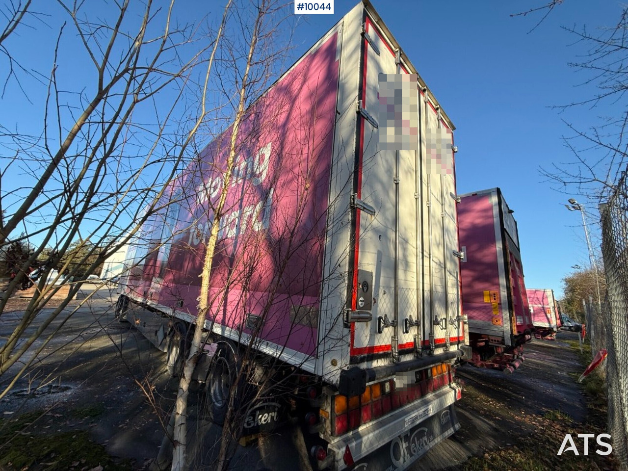 Ekeri S8-D cabinet trailer with opening side - Closed box trailer: picture 3 Ekeri S8-D cabinet trailer with opening side - Closed box trailer: picture 3