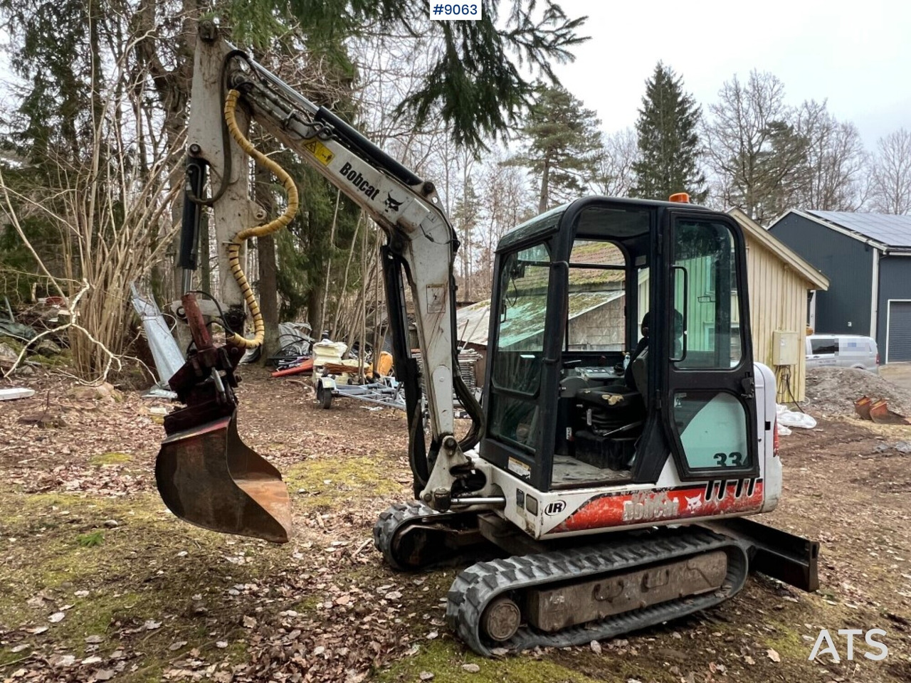 Excavator - Bobcat 334 (SEE VIDEO) - Mini excavator: picture 1 Excavator - Bobcat 334 (SEE VIDEO) - Mini excavator: picture 1