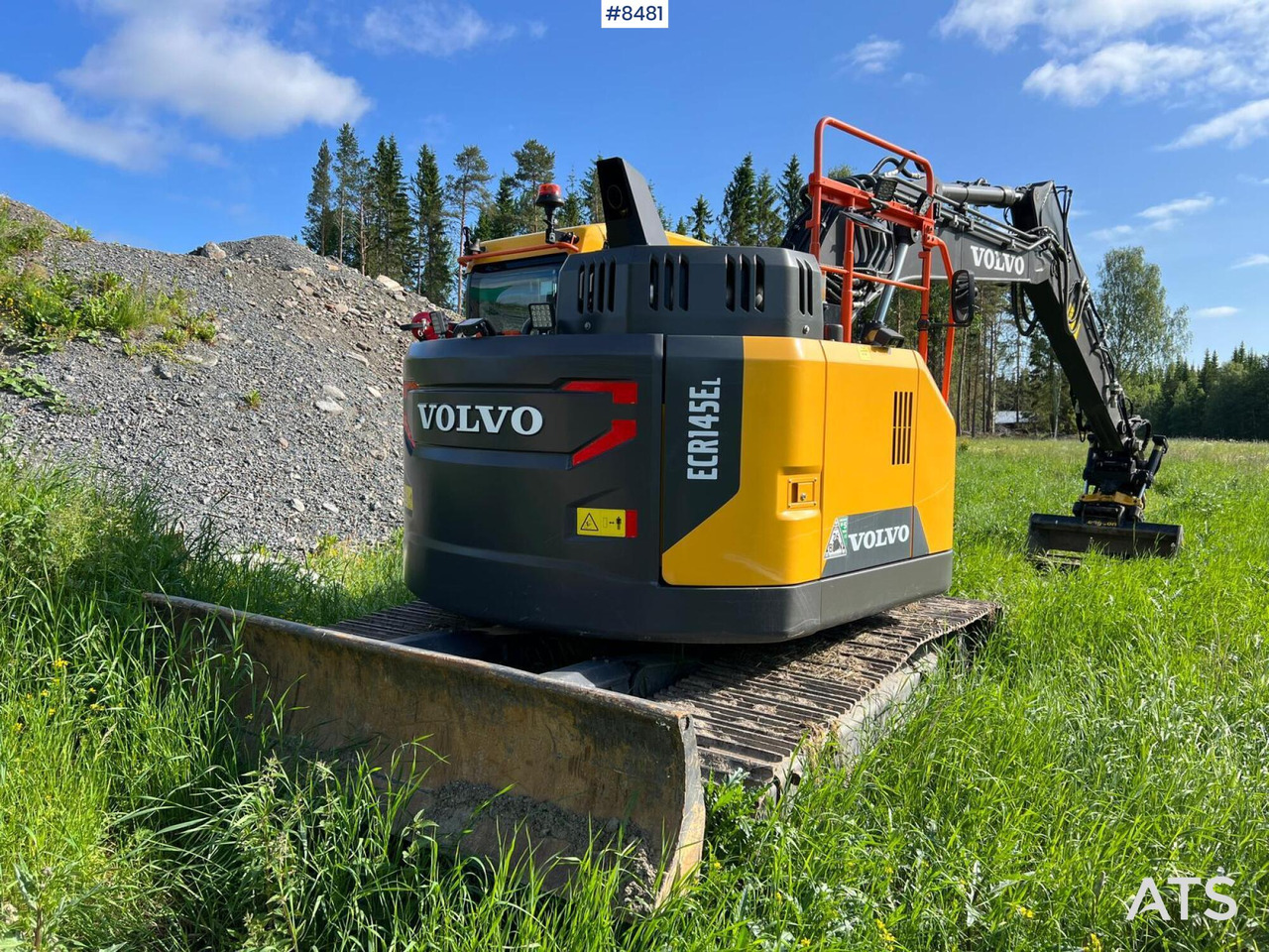 Excavator Volvo ECR145 EL with 1365 h - Crawler excavator: picture 4 Excavator Volvo ECR145 EL with 1365 h - Crawler excavator: picture 4