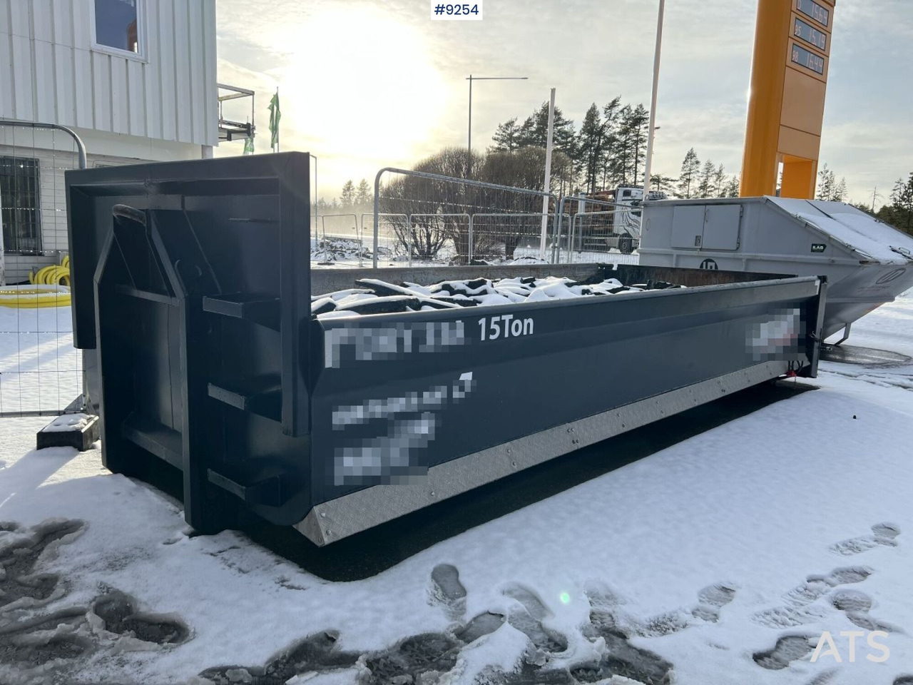 Gravel flatbed 13M3, Swap body - Roll-off container: picture 1 Gravel flatbed 13M3, Swap body - Roll-off container: picture 1