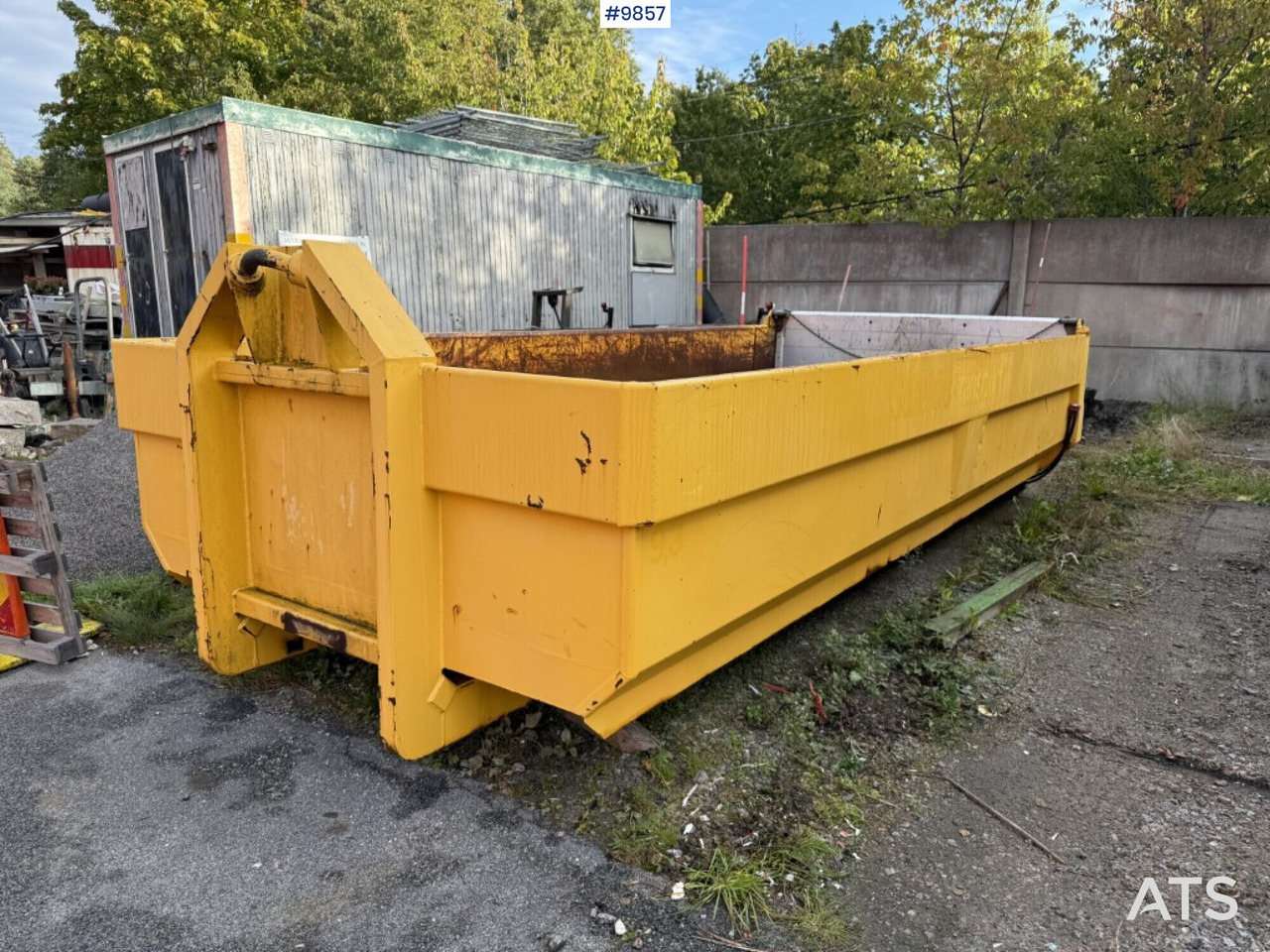 Gravel flatbed Zetterbergs - Roll-off container: picture 1 Gravel flatbed Zetterbergs - Roll-off container: picture 1
