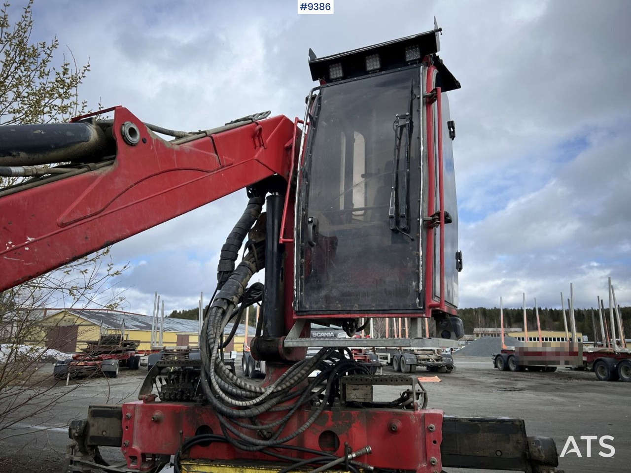 Loader crane HIAB LOGLIFT F108 ST 96 Timber crane / logging crane: picture 16