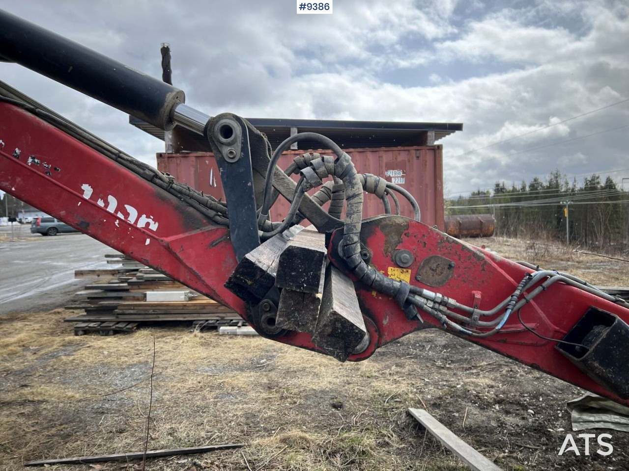 Loader crane HIAB LOGLIFT F108 ST 96 Timber crane / logging crane: picture 17