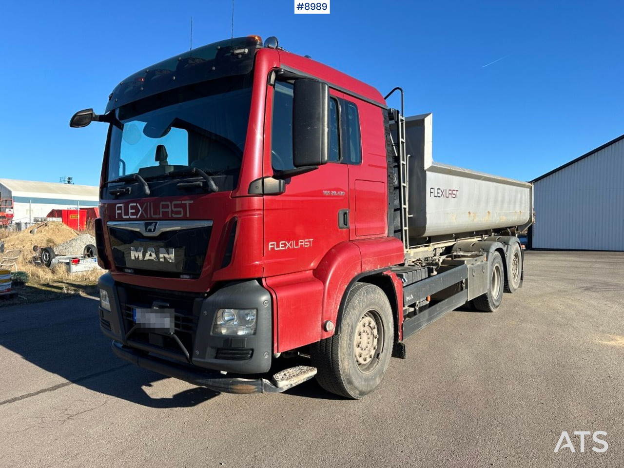 Hook lift MAN TGS 28.430 X2-4 BL with bed - Hook lift truck: picture 1 Hook lift MAN TGS 28.430 X2-4 BL with bed - Hook lift truck: picture 1