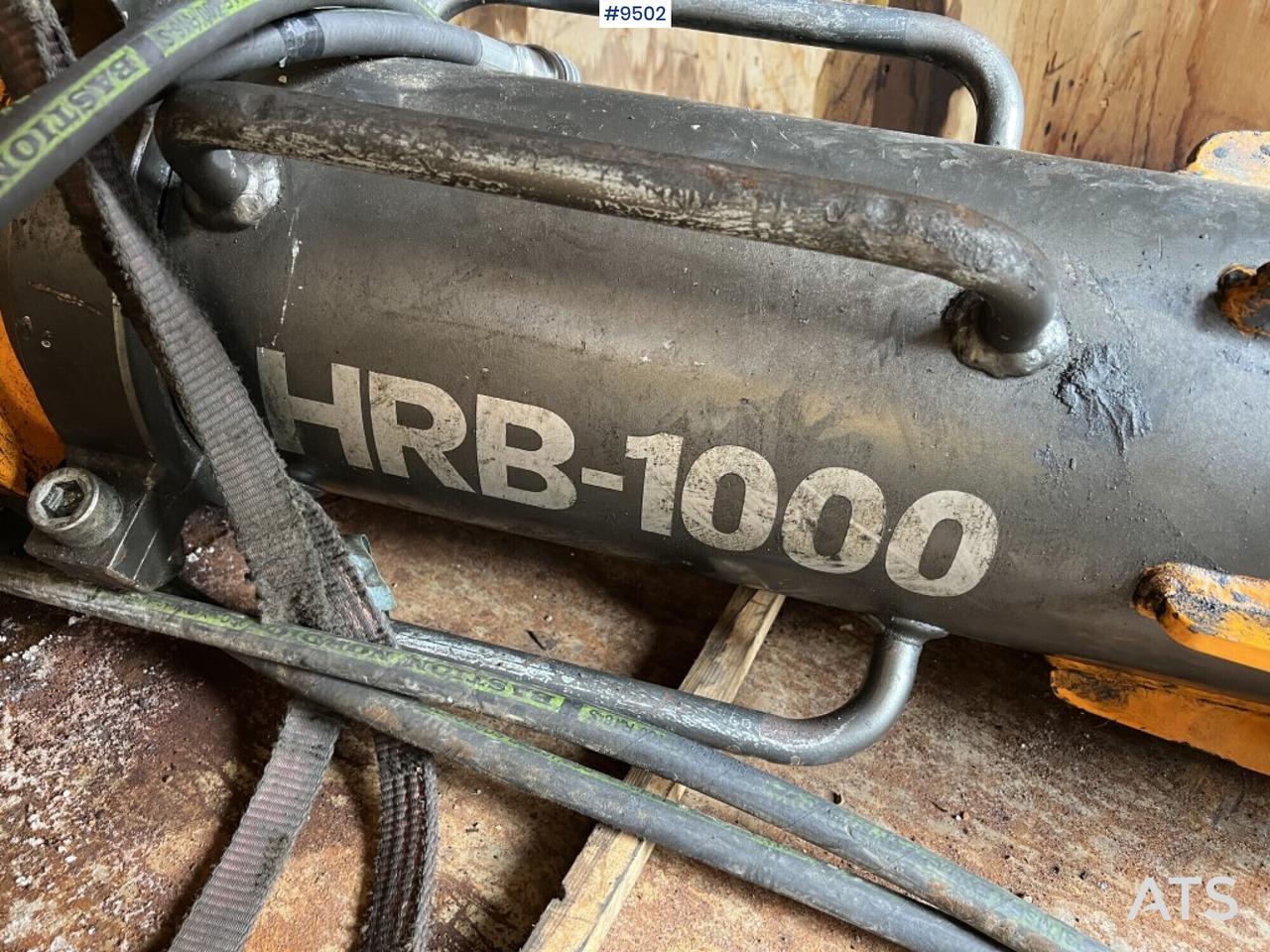 Hydraulic breaker HRB-1000 with extra breaker - Hydraulic hammer for Construction machinery: picture 3 Hydraulic breaker HRB-1000 with extra breaker - Hydraulic hammer for Construction machinery: picture 3