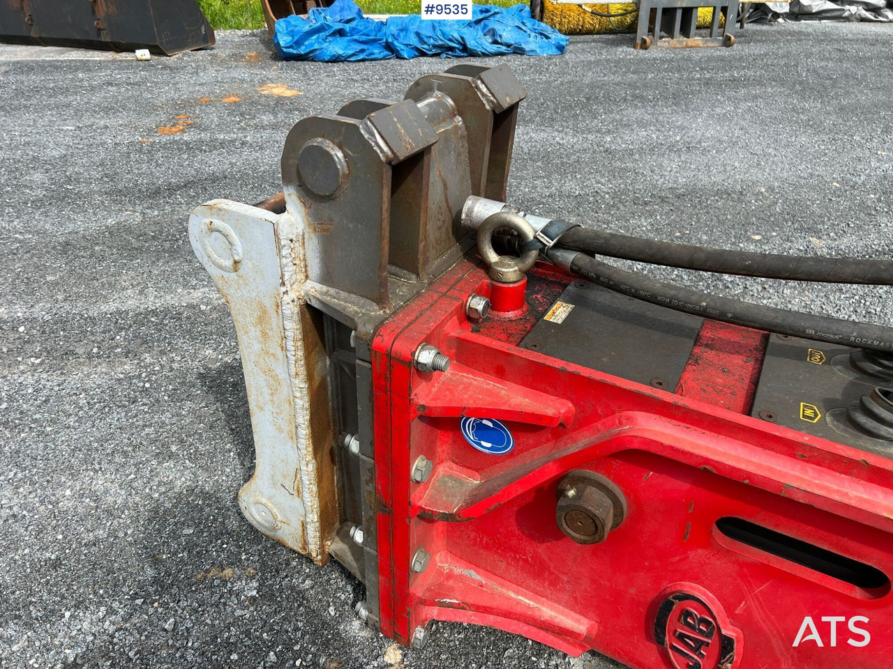 Hydraulic hammer for Construction machinery JAB JB81 Hydraulic hammer S70: picture 8