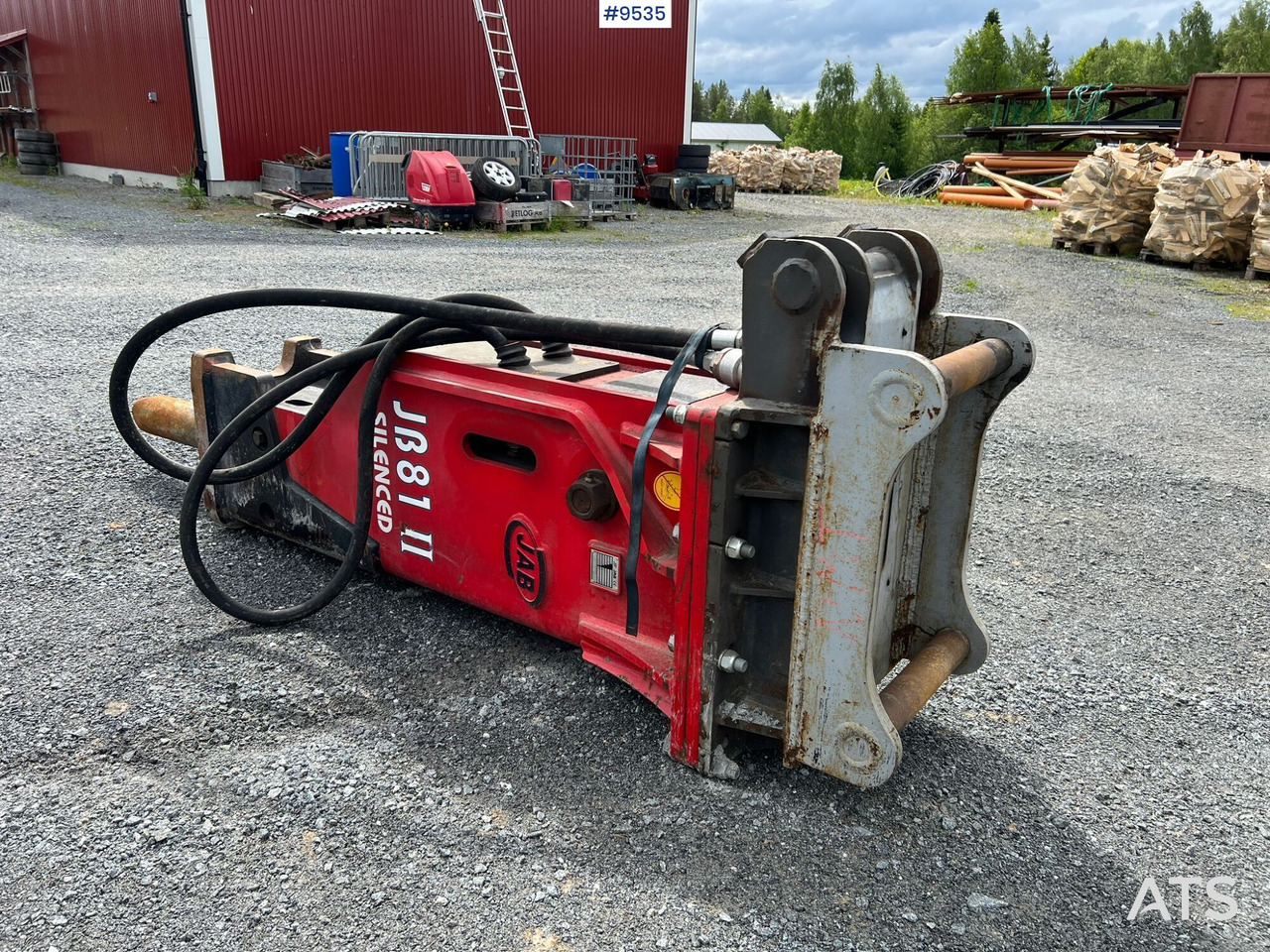 Hydraulic hammer for Construction machinery JAB JB81 Hydraulic hammer S70: picture 12