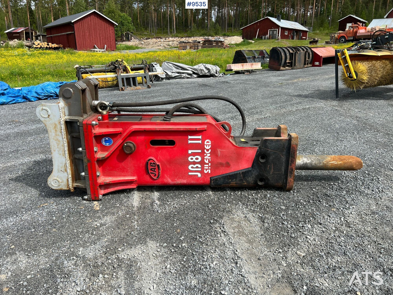 Hydraulic hammer for Construction machinery JAB JB81 Hydraulic hammer S70: picture 11