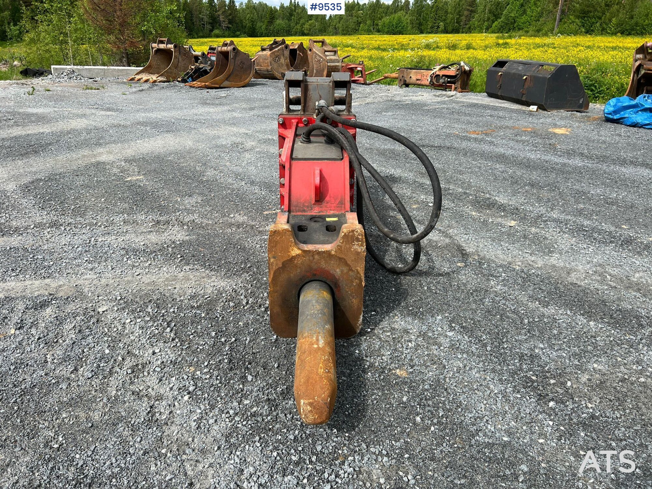 Hydraulic hammer for Construction machinery JAB JB81 Hydraulic hammer S70: picture 10