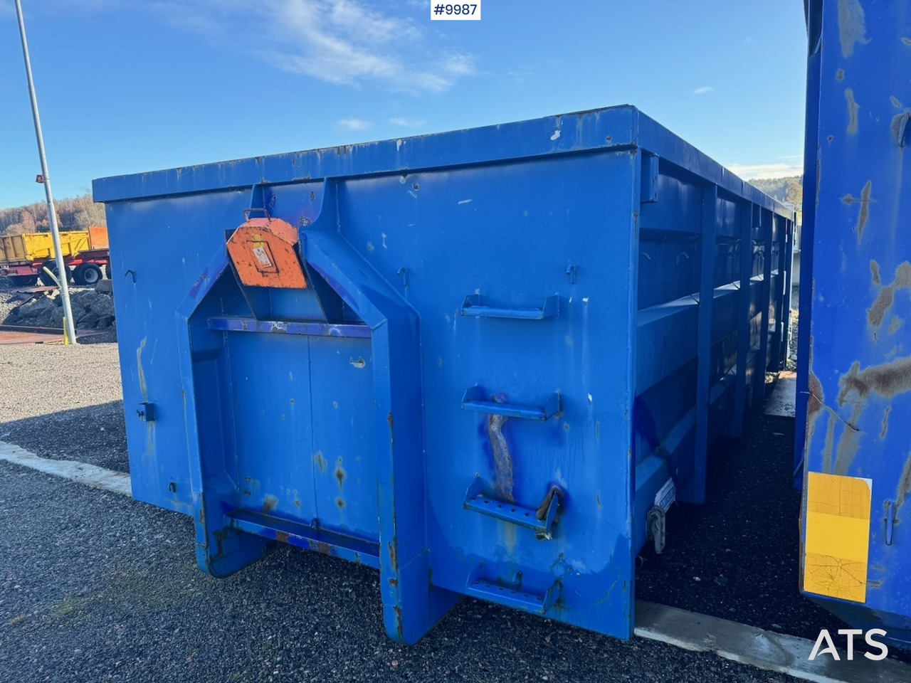 Lastväxlarflak med kapell (59,000:- ex moms) - Roll-off container: picture 5 Lastväxlarflak med kapell (59,000:- ex moms) - Roll-off container: picture 5