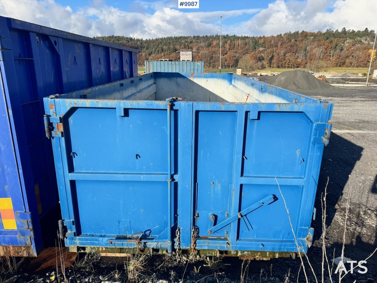 Lastväxlarflak med kapell (59,000:- ex moms) - Roll-off container: picture 4 Lastväxlarflak med kapell (59,000:- ex moms) - Roll-off container: picture 4