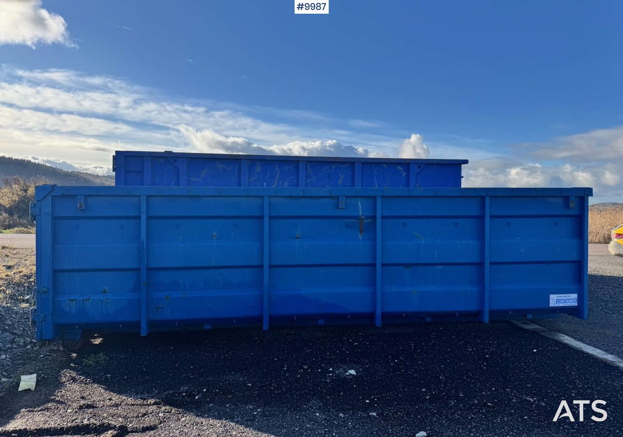 Lastväxlarflak med kapell (59,000:- ex moms) - Roll-off container: picture 2 Lastväxlarflak med kapell (59,000:- ex moms) - Roll-off container: picture 2