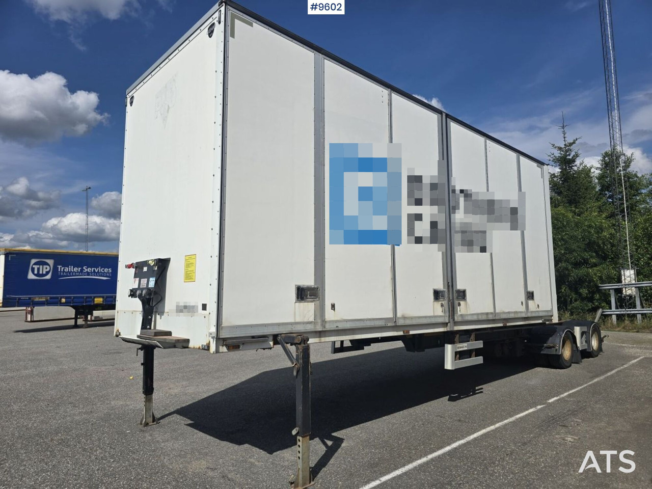 Link Trailer DENNISON - Closed box semi-trailer: picture 1 Link Trailer DENNISON - Closed box semi-trailer: picture 1