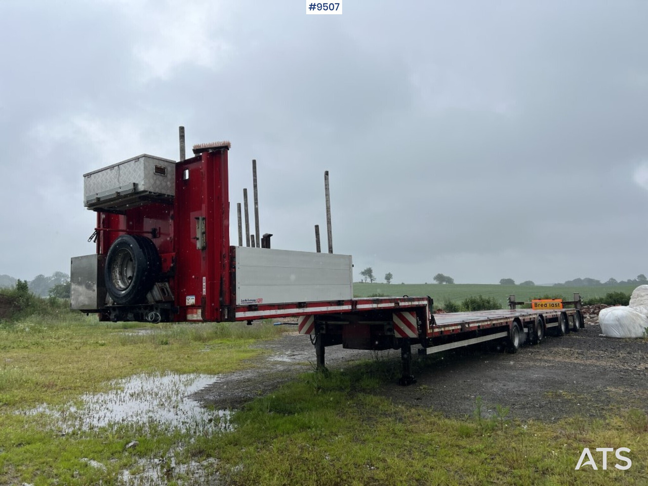 Machine trailer DOLL S4L-0 - Low loader semi-trailer: picture 1 Machine trailer DOLL S4L-0 - Low loader semi-trailer: picture 1