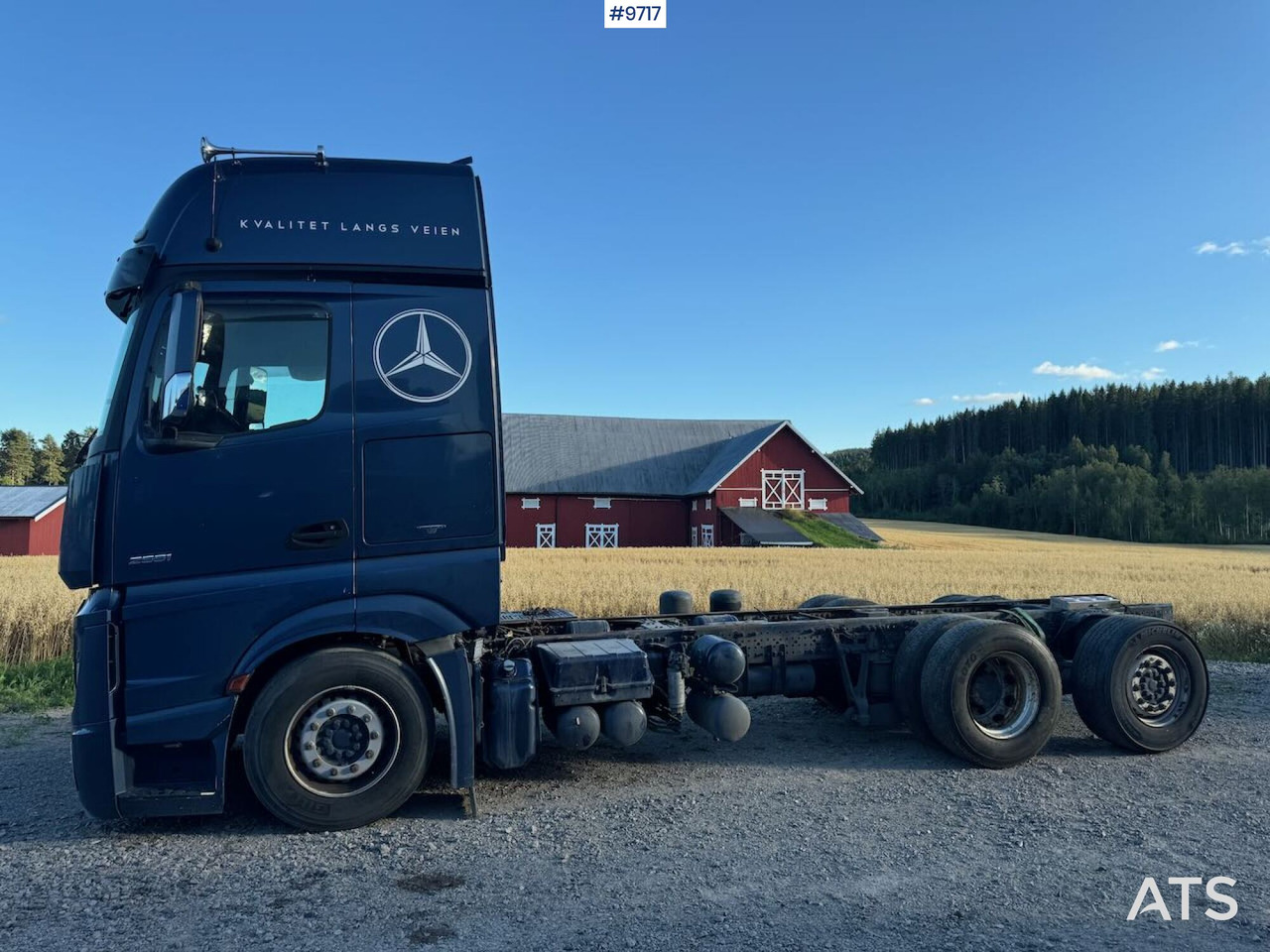 2014 Mercedes Actros 2551 Chassis. Rep object. - Other machinery: picture 2 2014 Mercedes Actros 2551 Chassis. Rep object. - Other machinery: picture 2