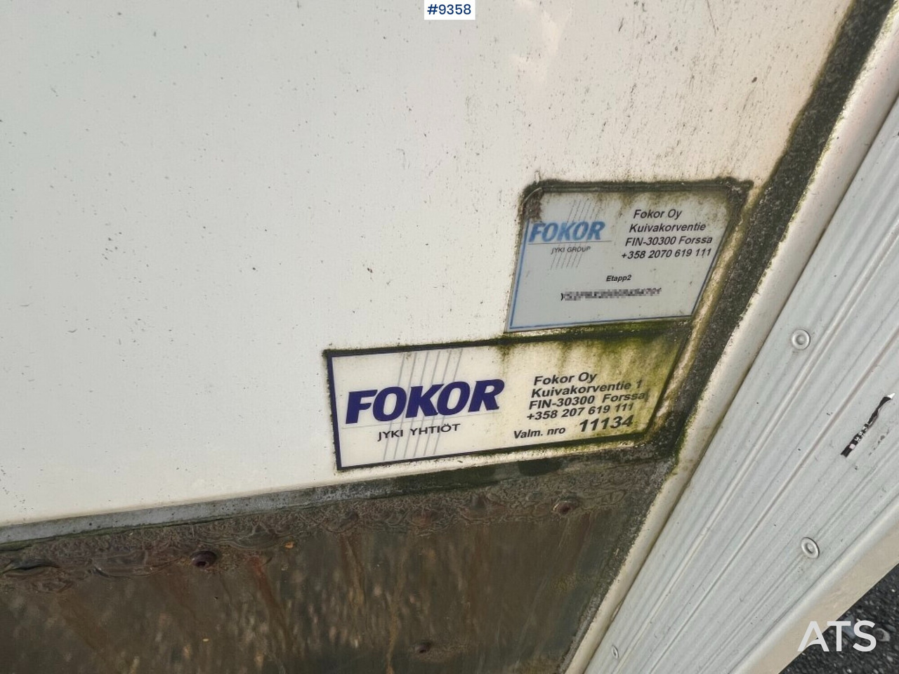 Refrigerated trailer cabinet FOKOR - Refrigerator swap body: picture 5 Refrigerated trailer cabinet FOKOR - Refrigerator swap body: picture 5