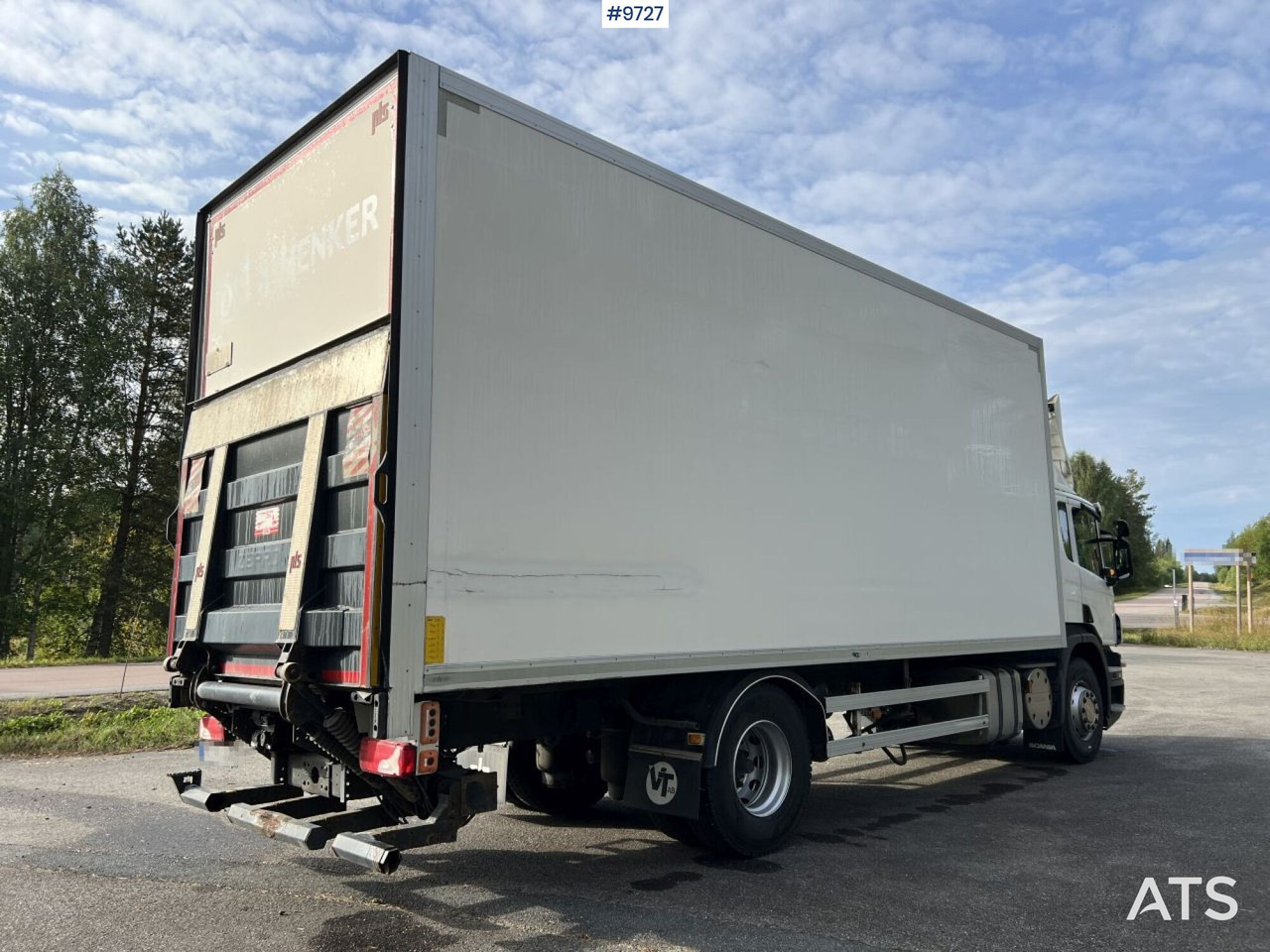 SCANIA P280 Box truck with tail lift leasing SCANIA P280 Box truck with tail lift: picture 8