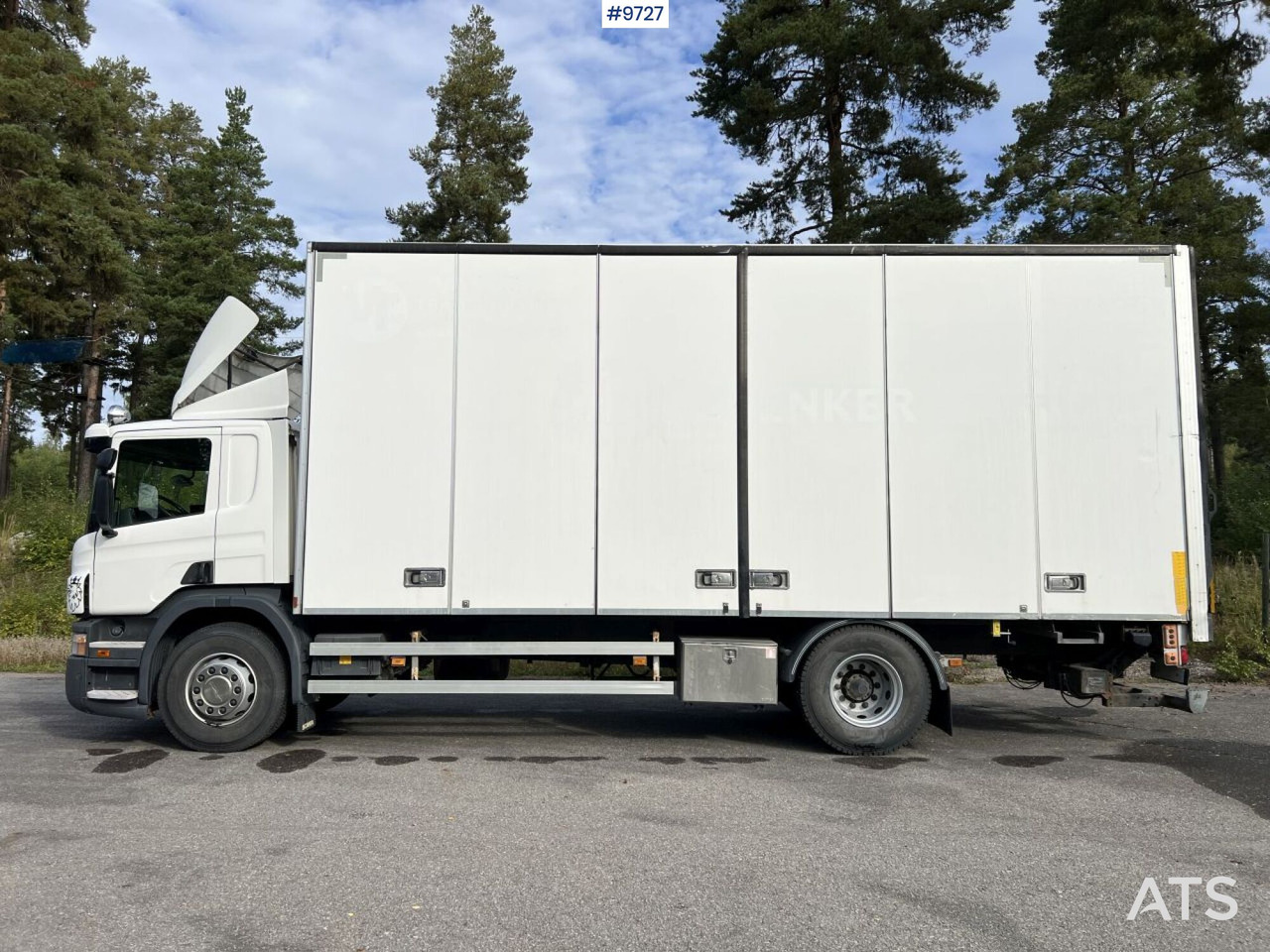 SCANIA P280 Box truck with tail lift leasing SCANIA P280 Box truck with tail lift: picture 10