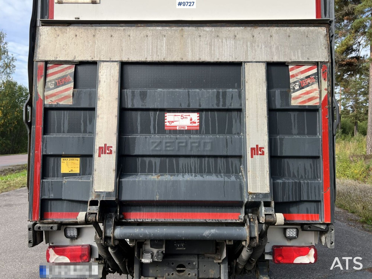 SCANIA P280 Box truck with tail lift leasing SCANIA P280 Box truck with tail lift: picture 20