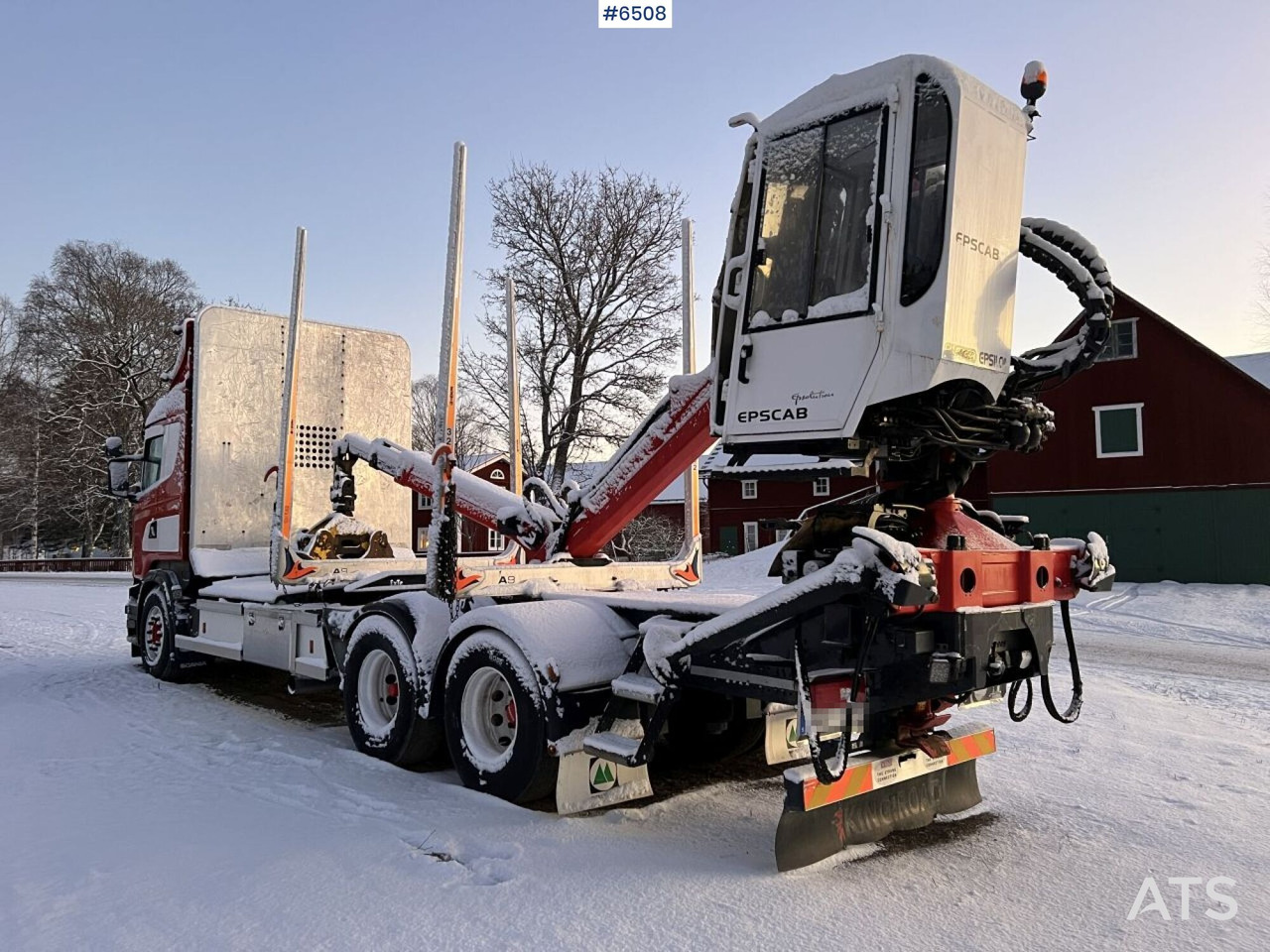 Scania R560 Timber Truck with crane - Log truck: picture 4 Scania R560 Timber Truck with crane - Log truck: picture 4