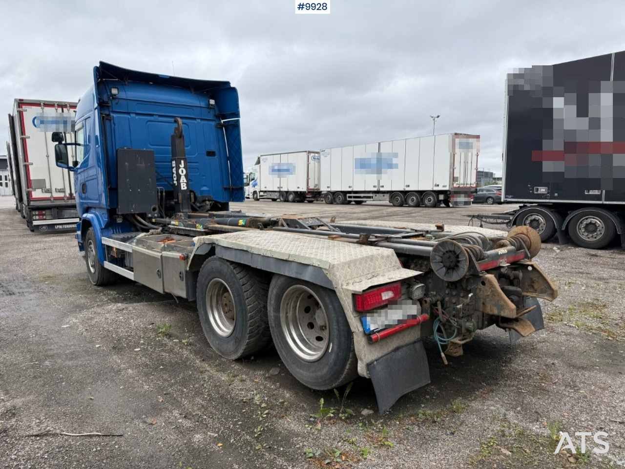 Scania R580 Hook truck - Hook lift truck: picture 4 Scania R580 Hook truck - Hook lift truck: picture 4