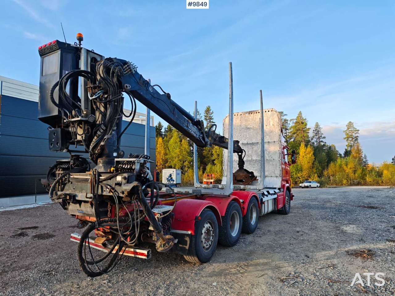 Scania R730 Tridem Timber Truck with Loglift F125S Crane (VIDEO) - Log truck, Crane truck: picture 5 Scania R730 Tridem Timber Truck with Loglift F125S Crane (VIDEO) - Log truck, Crane truck: picture 5