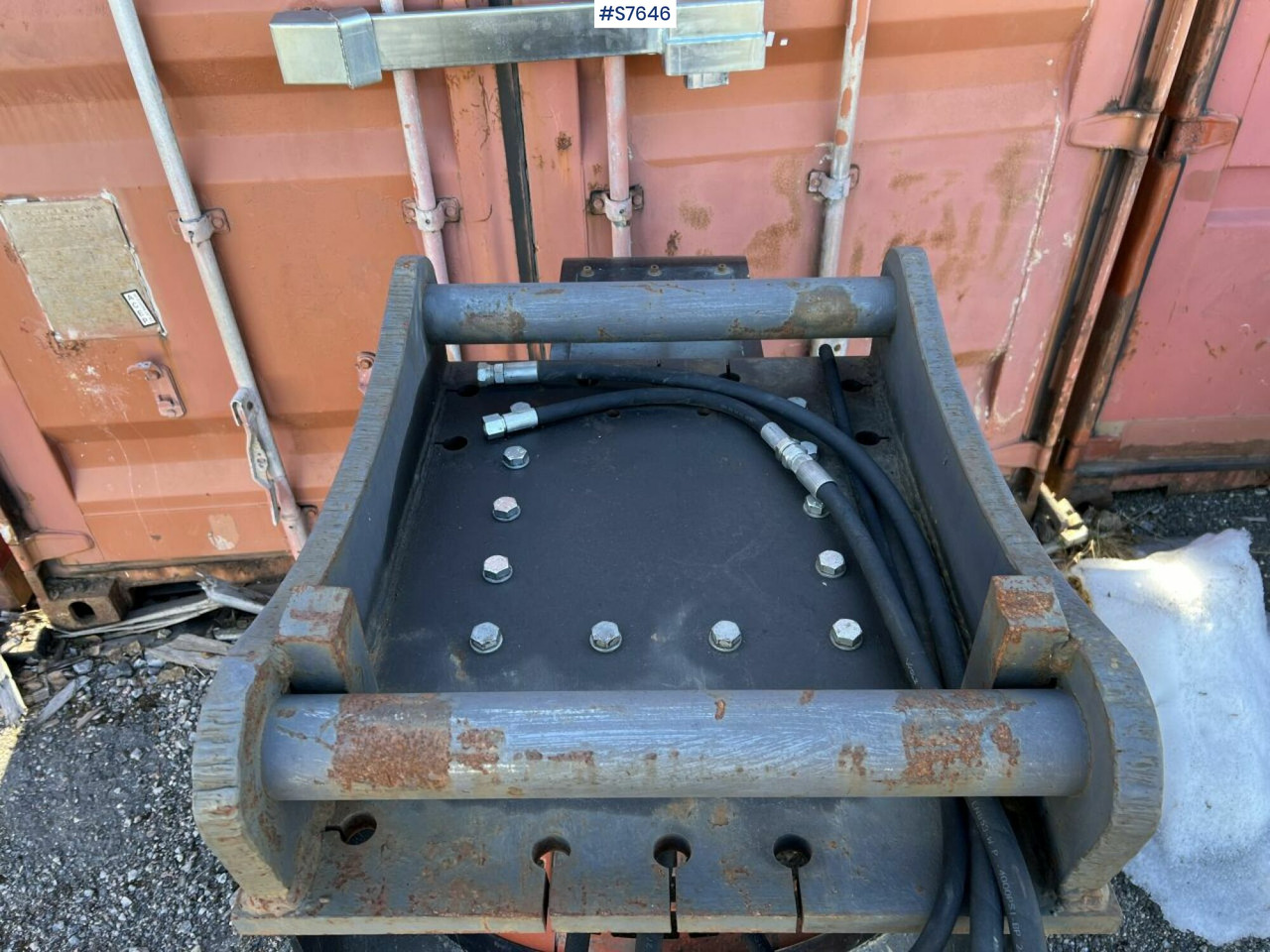 Screen bucket with S70 bracket - Sorting bucket: picture 5 Screen bucket with S70 bracket - Sorting bucket: picture 5