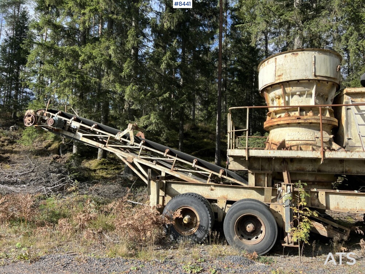 Spindle Crusher, Lokomo G3210 - Crusher: picture 2 Spindle Crusher, Lokomo G3210 - Crusher: picture 2