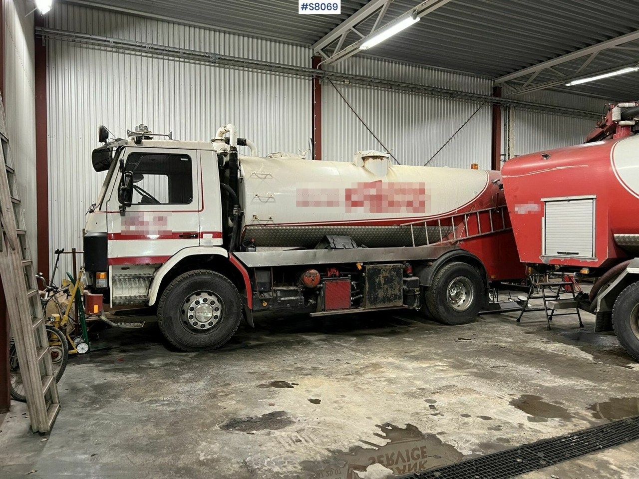 Suction/Combi truck, Scania P92H 4x2, Rep-object - Vacuum truck: picture 2 Suction/Combi truck, Scania P92H 4x2, Rep-object - Vacuum truck: picture 2