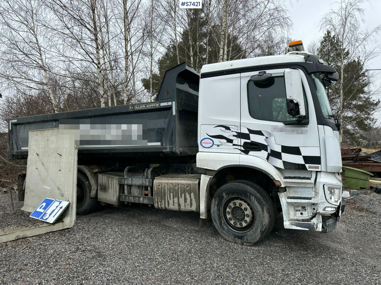 TIPPER TRUCK, MERCEDES-BENZ AROCS - Tipper: picture 4 TIPPER TRUCK, MERCEDES-BENZ AROCS - Tipper: picture 4
