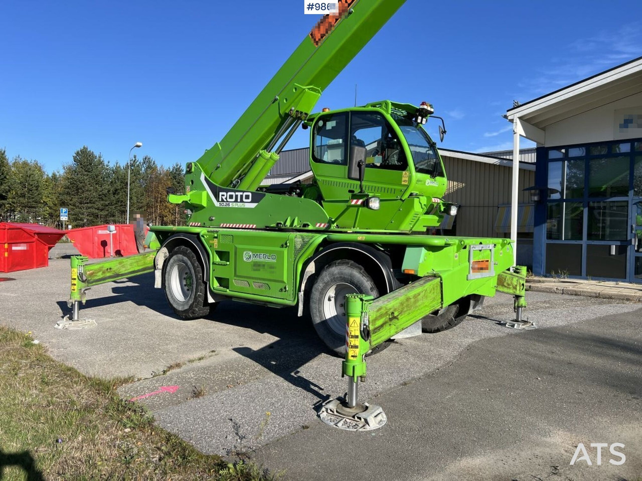 Telescopic handler ROTO50,26SPLUS - Telescopic handler: picture 3 Telescopic handler ROTO50,26SPLUS - Telescopic handler: picture 3