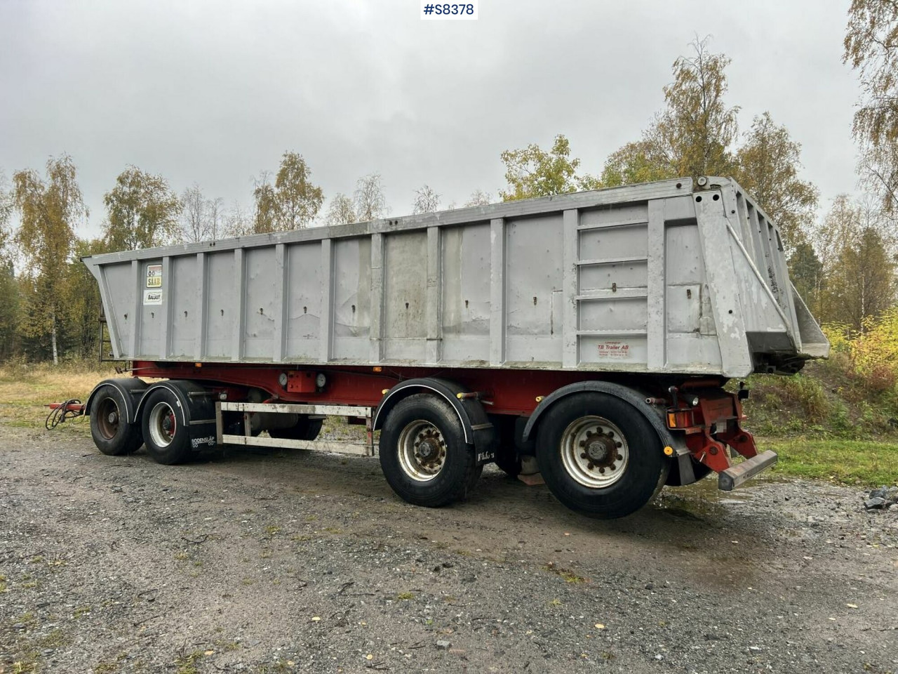Tipper trailer, Fruehauf TP-87 with dump body Benalu - Tipper trailer: picture 3 Tipper trailer, Fruehauf TP-87 with dump body Benalu - Tipper trailer: picture 3