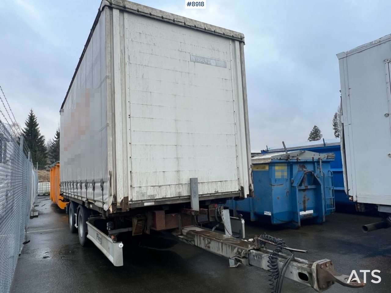 Trailer - FLIEGL TWP 200J - Curtainsider trailer: picture 2 Trailer - FLIEGL TWP 200J - Curtainsider trailer: picture 2