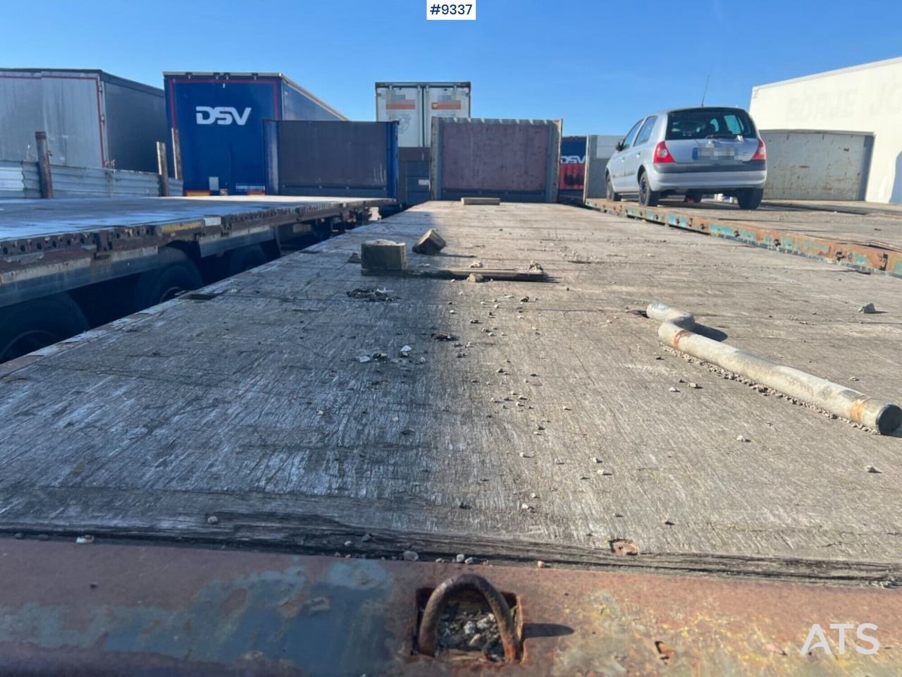 Trailer - KRONE SD PROFI-LINER - Dropside/ Flatbed semi-trailer: picture 4 Trailer - KRONE SD PROFI-LINER - Dropside/ Flatbed semi-trailer: picture 4