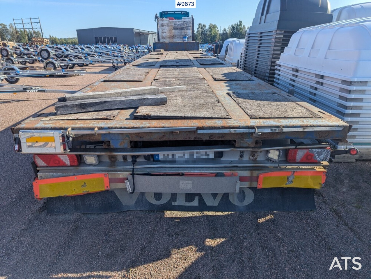 Trailer Närko - Dropside/ Flatbed semi-trailer: picture 3 Trailer Närko - Dropside/ Flatbed semi-trailer: picture 3
