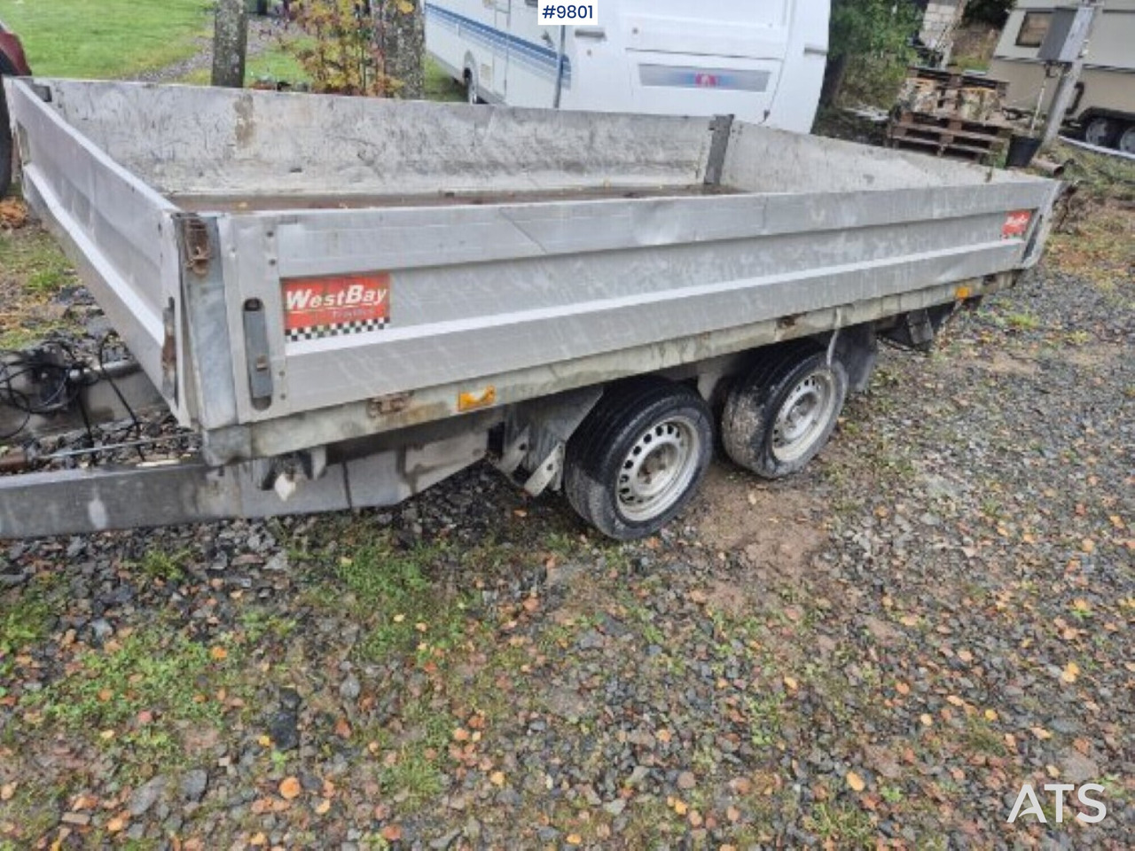 Trailer with tipper Agados Atlas 3500 - Tipper trailer: picture 1 Trailer with tipper Agados Atlas 3500 - Tipper trailer: picture 1