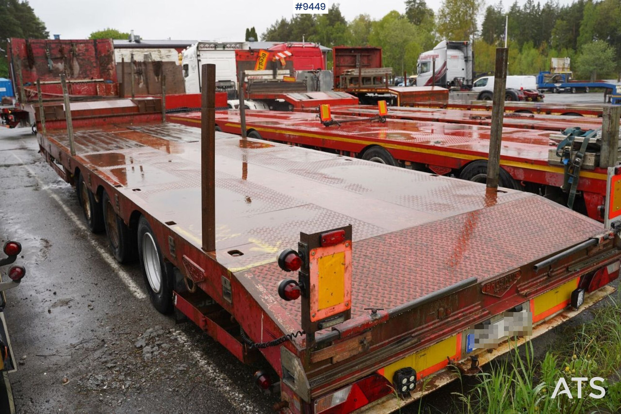 Trombon trailer BROSHUIS E-2190/27 - Low loader trailer: picture 1 Trombon trailer BROSHUIS E-2190/27 - Low loader trailer: picture 1
