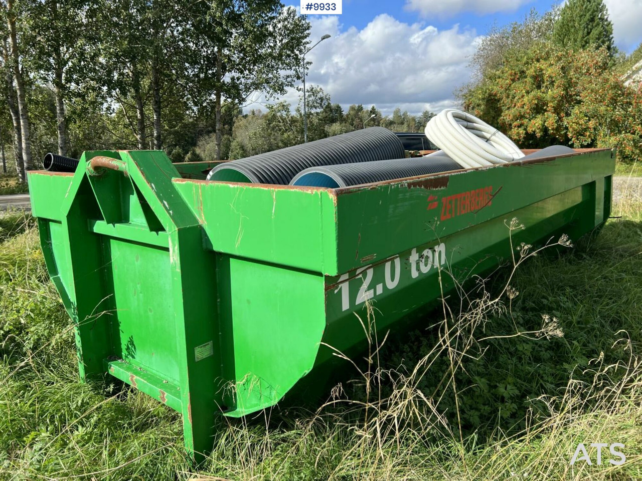 Truck body Zetterberg - Roll-off container: picture 2 Truck body Zetterberg - Roll-off container: picture 2