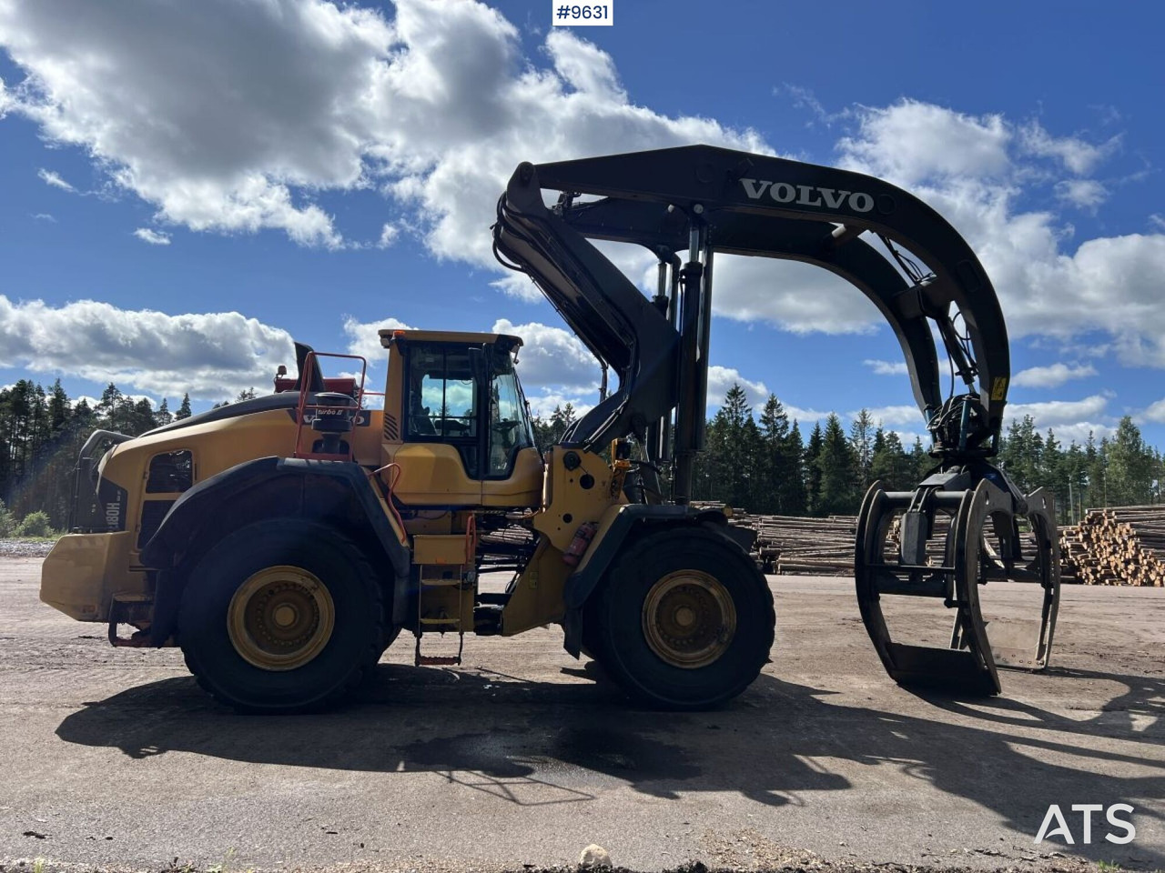 VOLVO L180H HL (SEE VIDEO) - Wheel loader: picture 2 VOLVO L180H HL (SEE VIDEO) - Wheel loader: picture 2