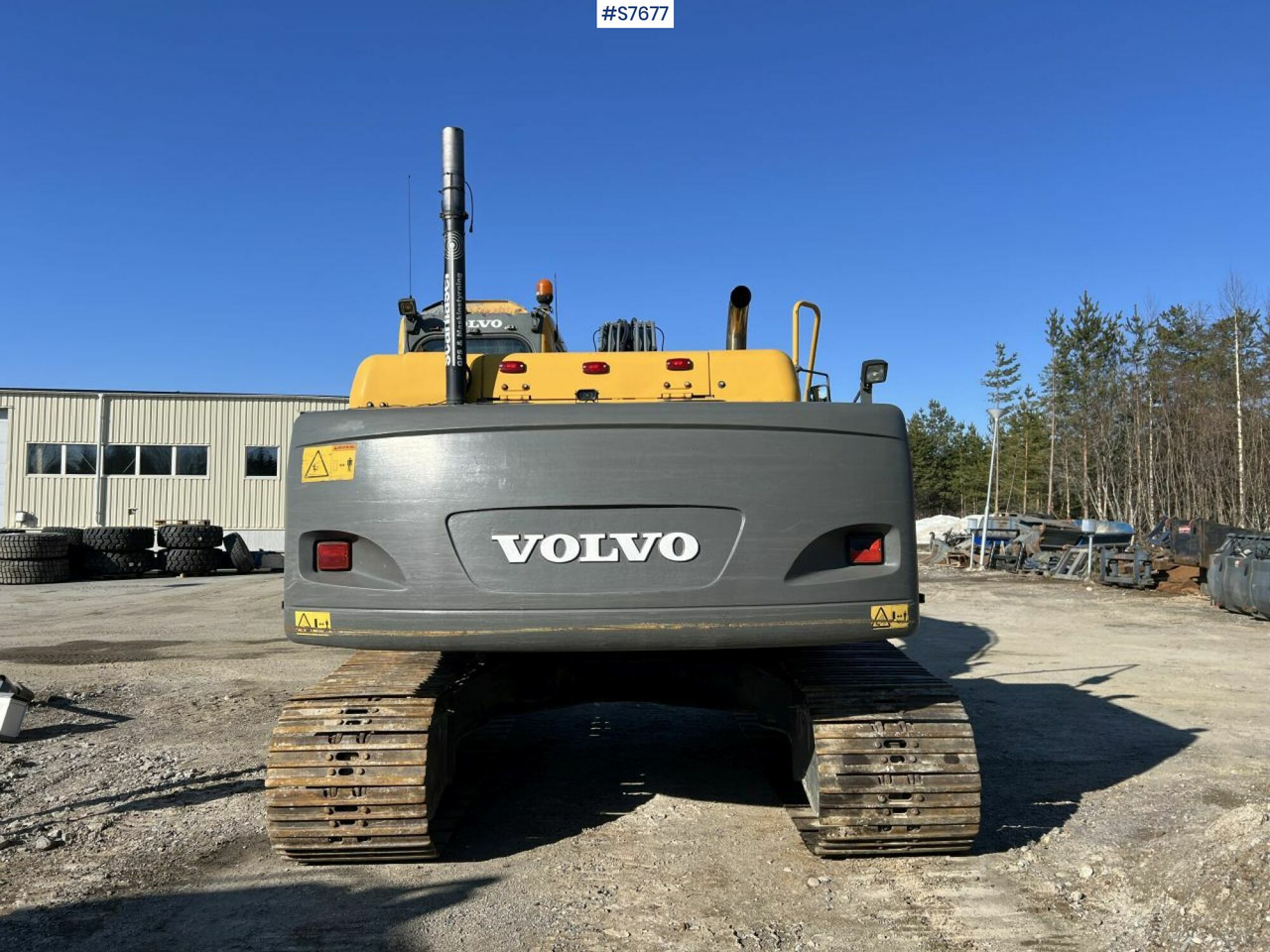 Volvo EC210 BLC Excavator with digging system - Excavator: picture 4 Volvo EC210 BLC Excavator with digging system - Excavator: picture 4