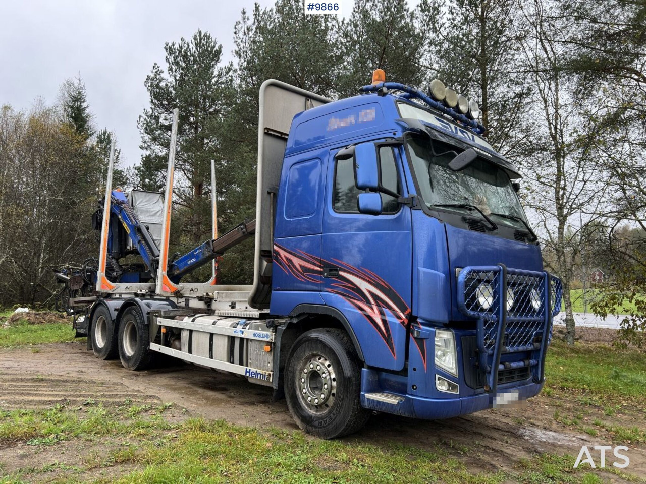 Volvo FH D13 Timber truck with Palfinger M110 crane - Log truck: picture 1 Volvo FH D13 Timber truck with Palfinger M110 crane - Log truck: picture 1